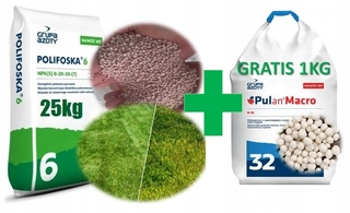 Záhradné hnojivo - Grupa Azoty viaczložkové hnojivo granule 25 kg 1 l